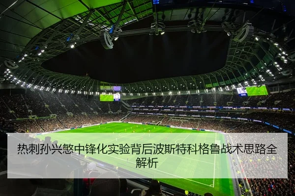 热刺孙兴慜中锋化实验背后波斯特科格鲁战术思路全解析